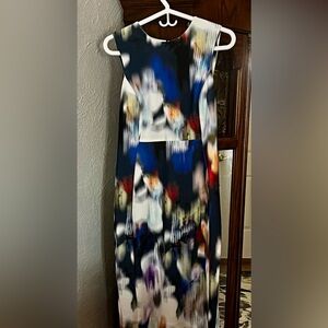 Calvin Klein women’s multicolor dress like new